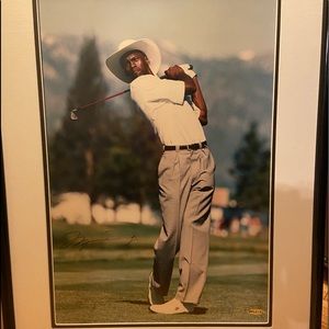 Autographed MJ golf pic!